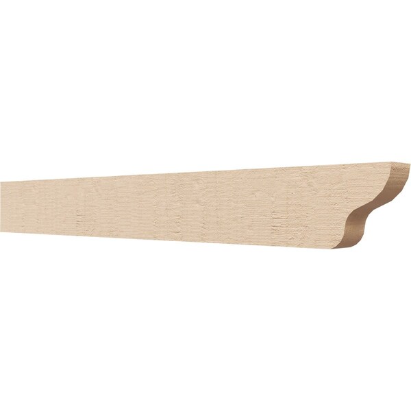 Ekena Millwork 2in. W x 4in. H x 32in. L Greensboro Woodgrain TimberThane Rafter Tail, Primed Tan RFTUR02X04X32GRNRCPR - main